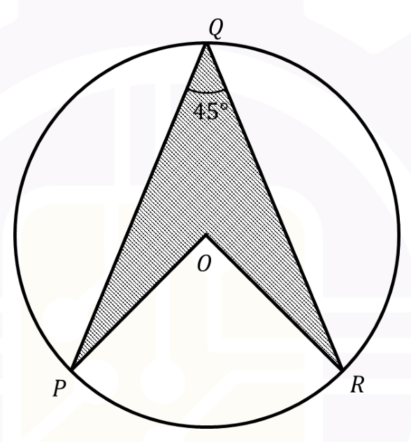 Q10 circle shaded area